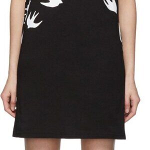 McQ Alexander McQueen Women's Swallow T-Shirt Dress Size M